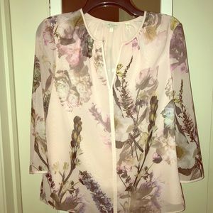 Ted Baker London floral blouse